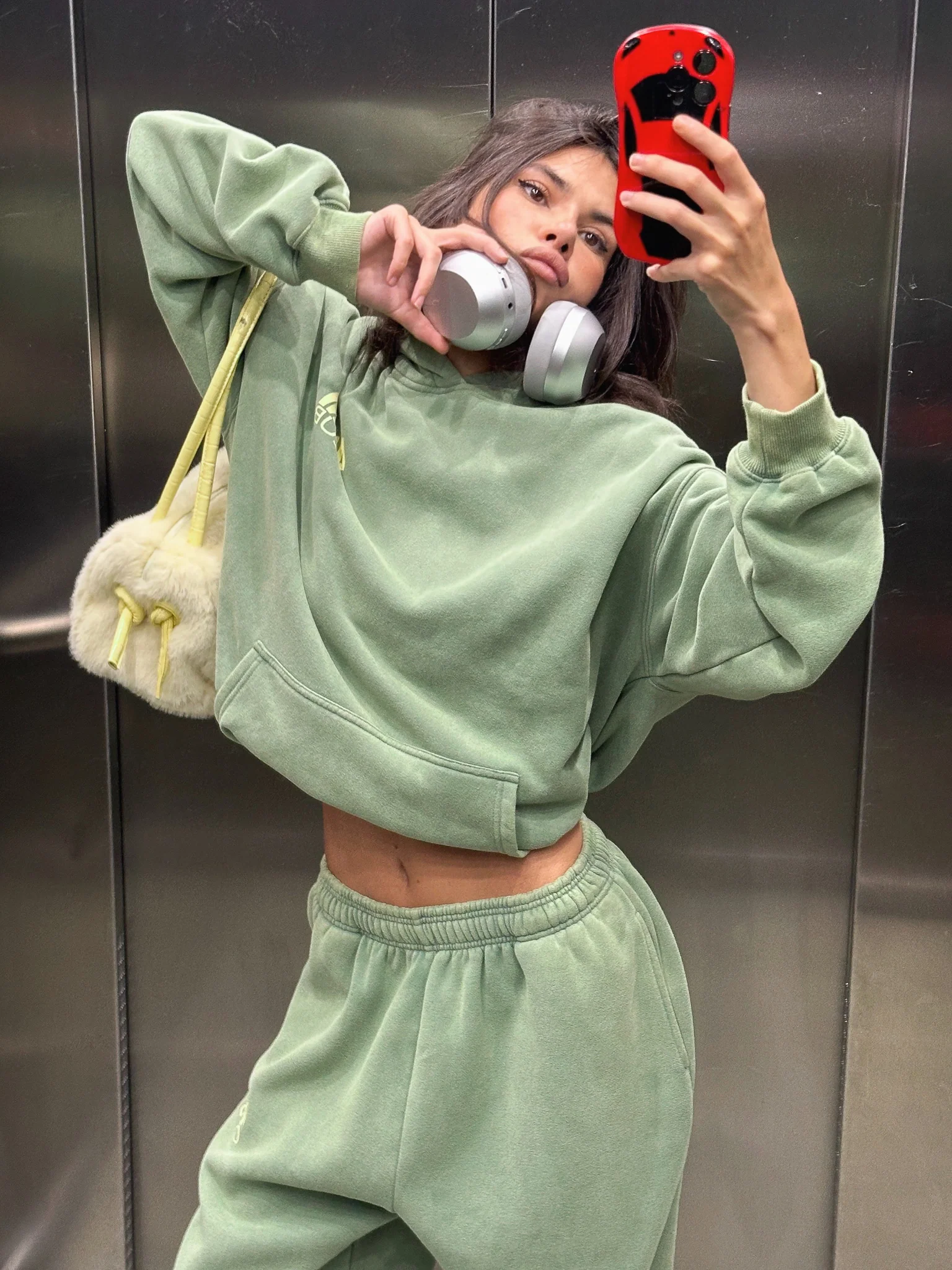 4AM SWEATPANTS - Washed Green - Image 8