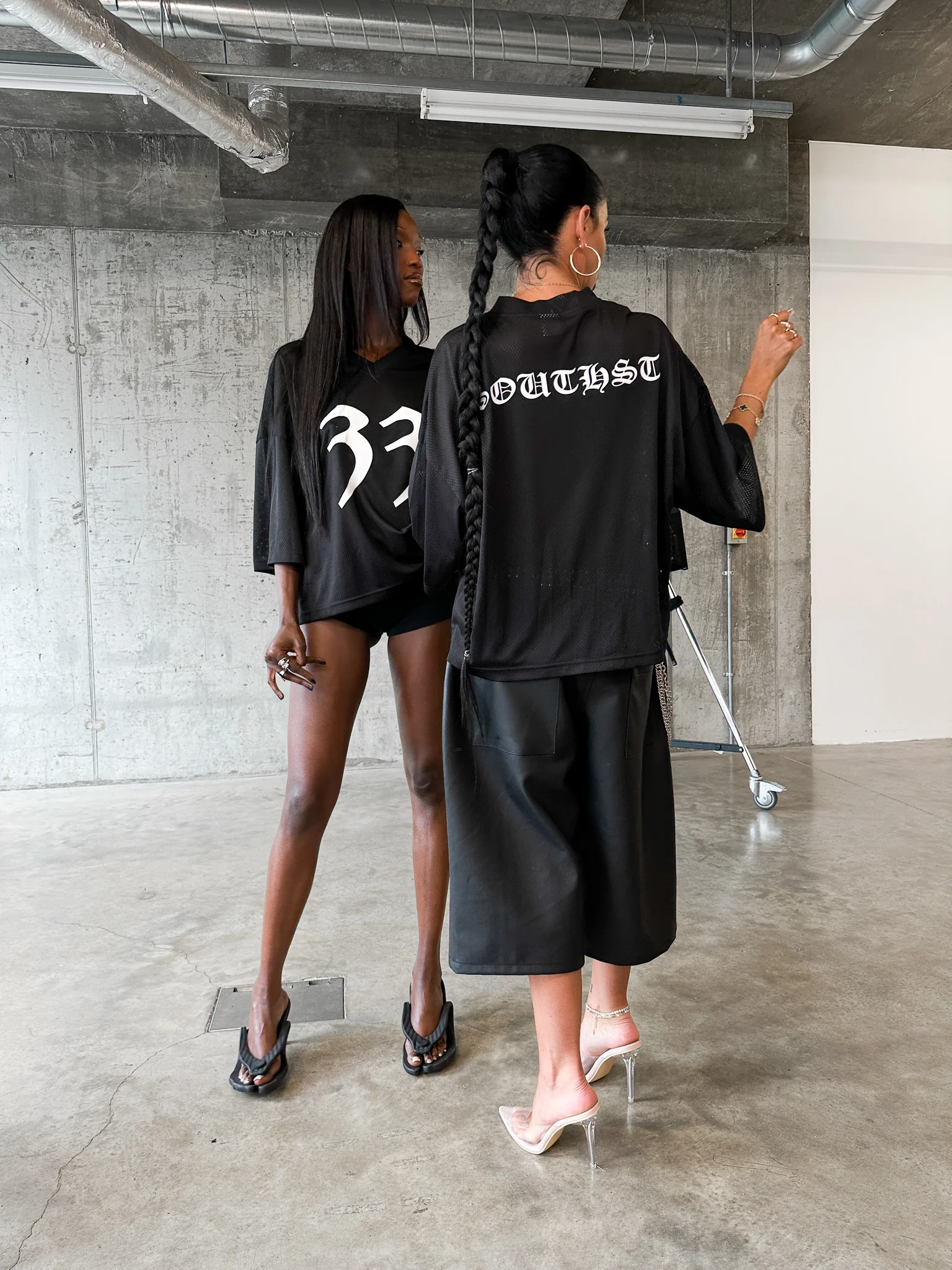 CASEY X SST MESH TEE - BLACK - Image 4