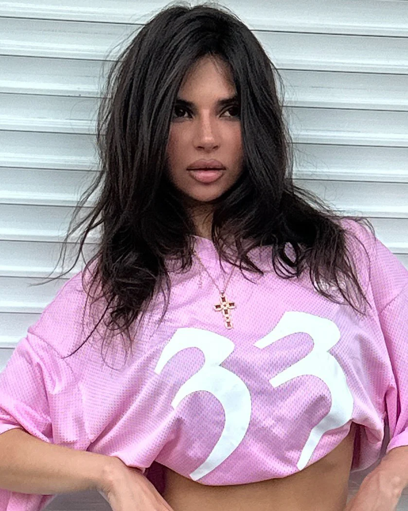 CASEY X SST MESH TEE - PINK - Image 5