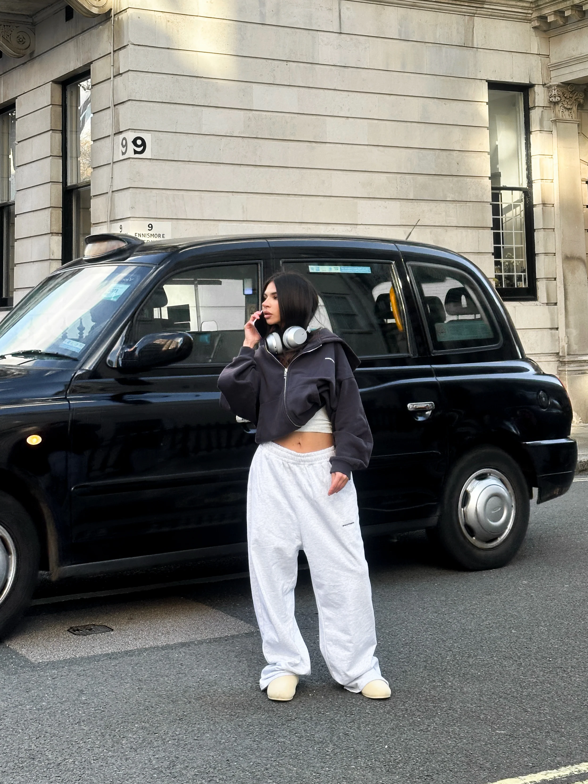 FORM STRAIGHT LEG PANTS - Marl grey - Image 4