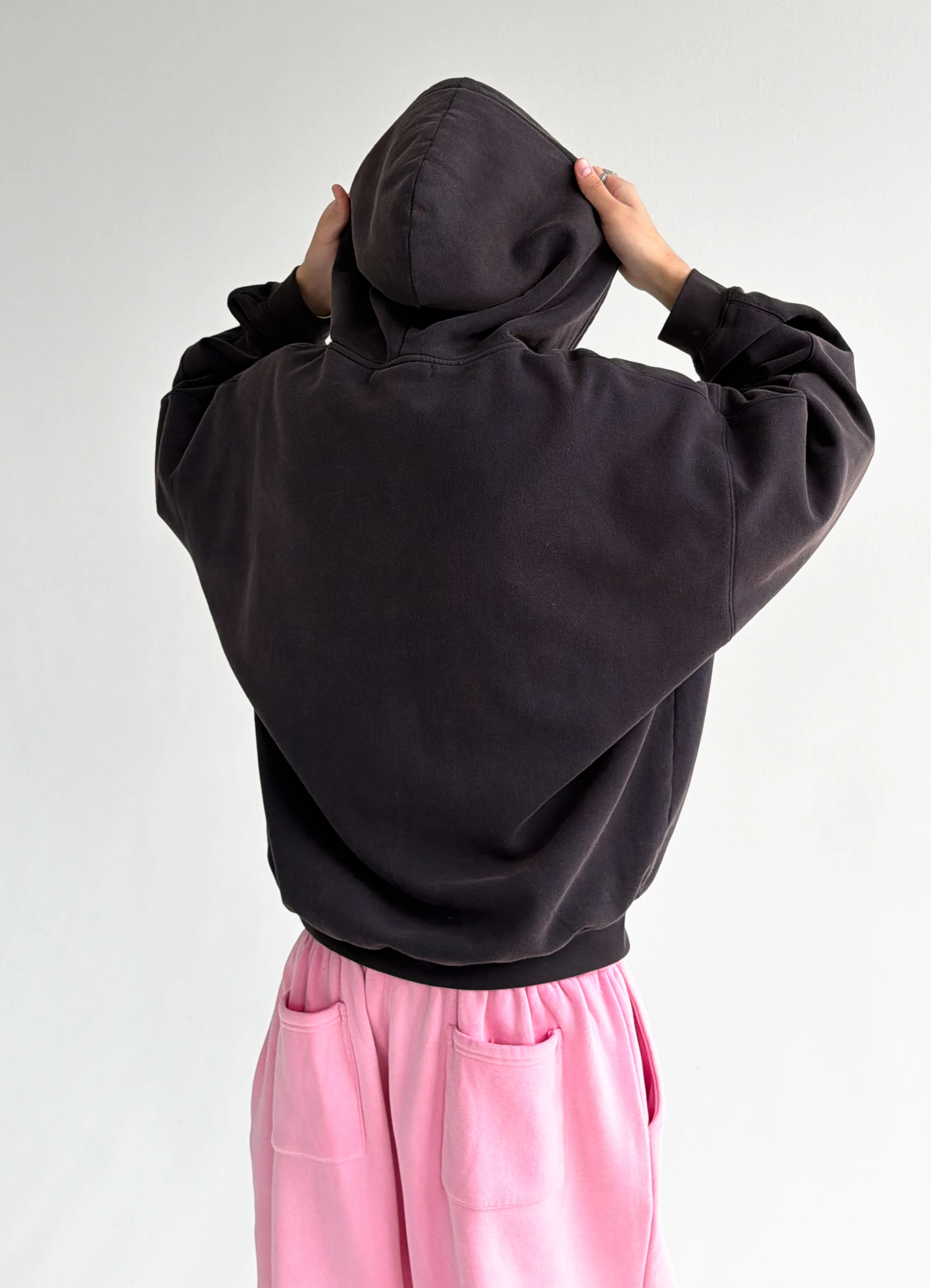 FORM ZIP HOODY - Antique navy black - Image 9