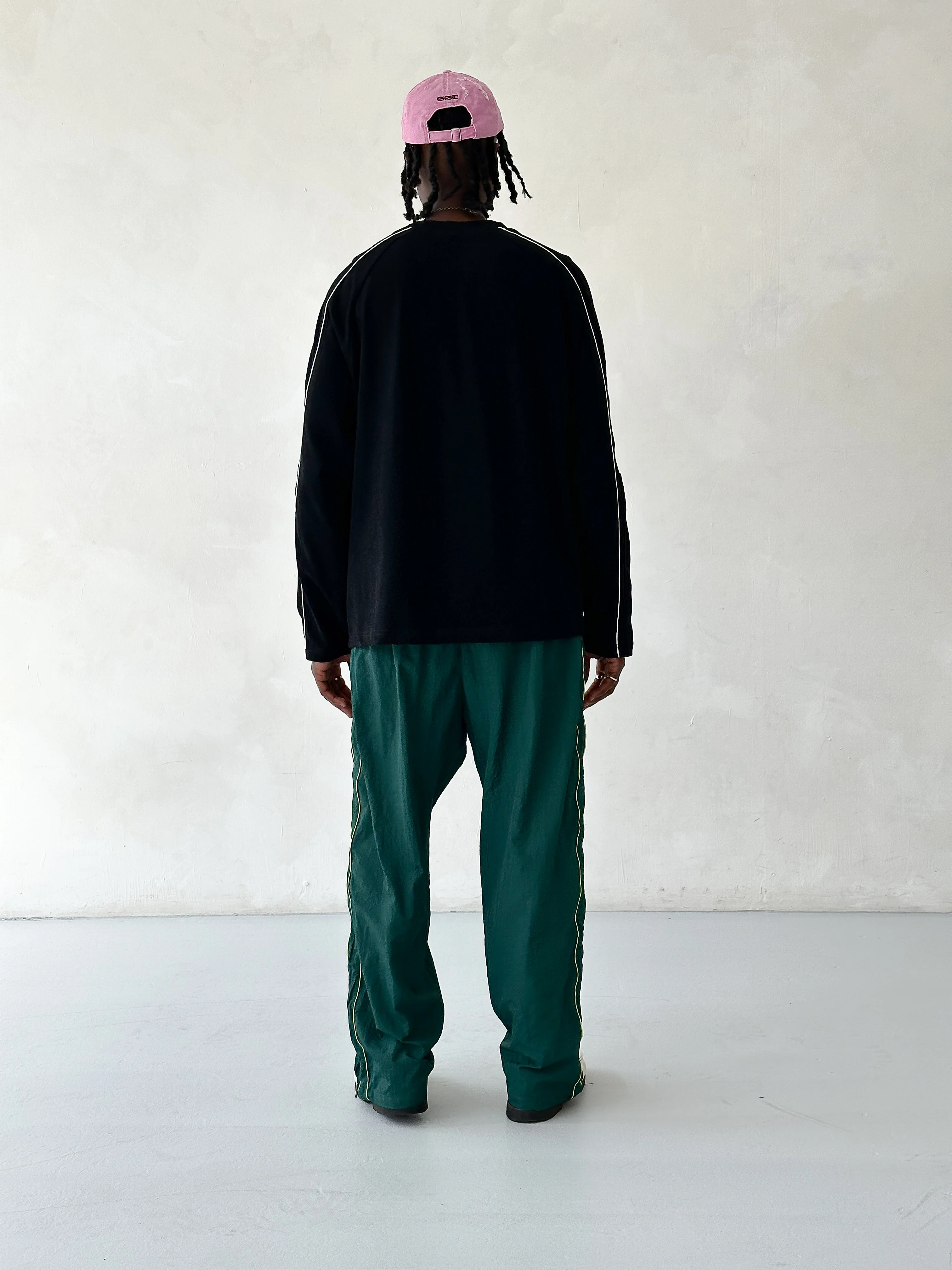 SOCIETY TRACK PANTS - Green - Image 6