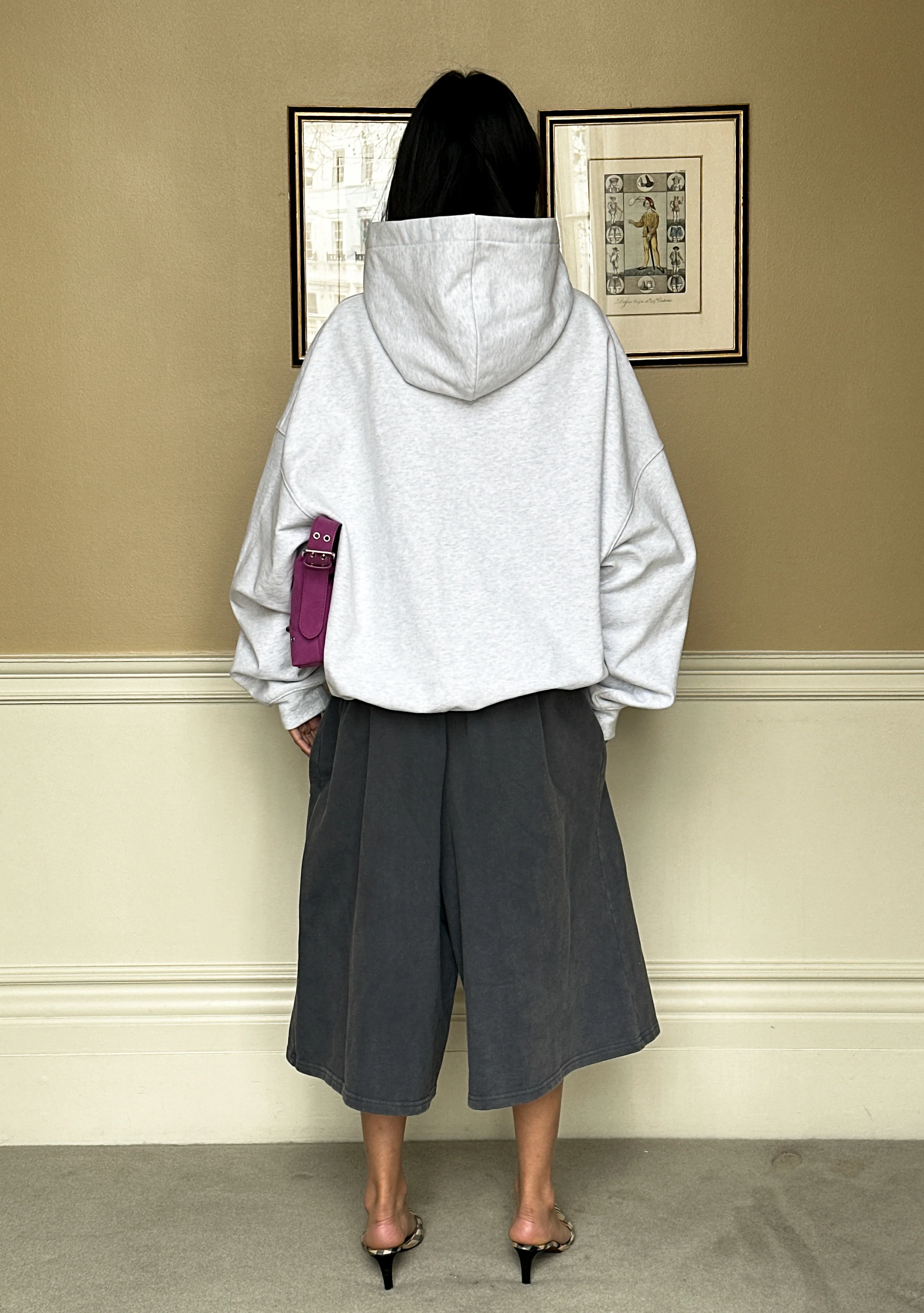 SOUTH HOODY - Marl Grey - Image 11