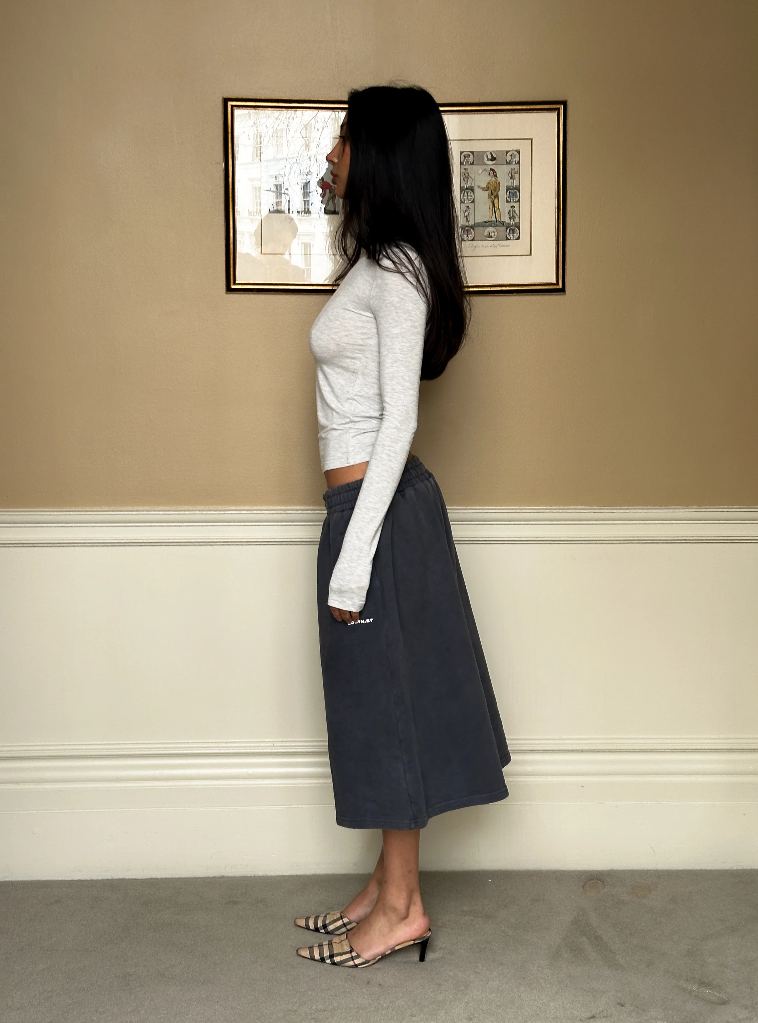 SST LONG SLEEVE TOP - Grey - Image 5