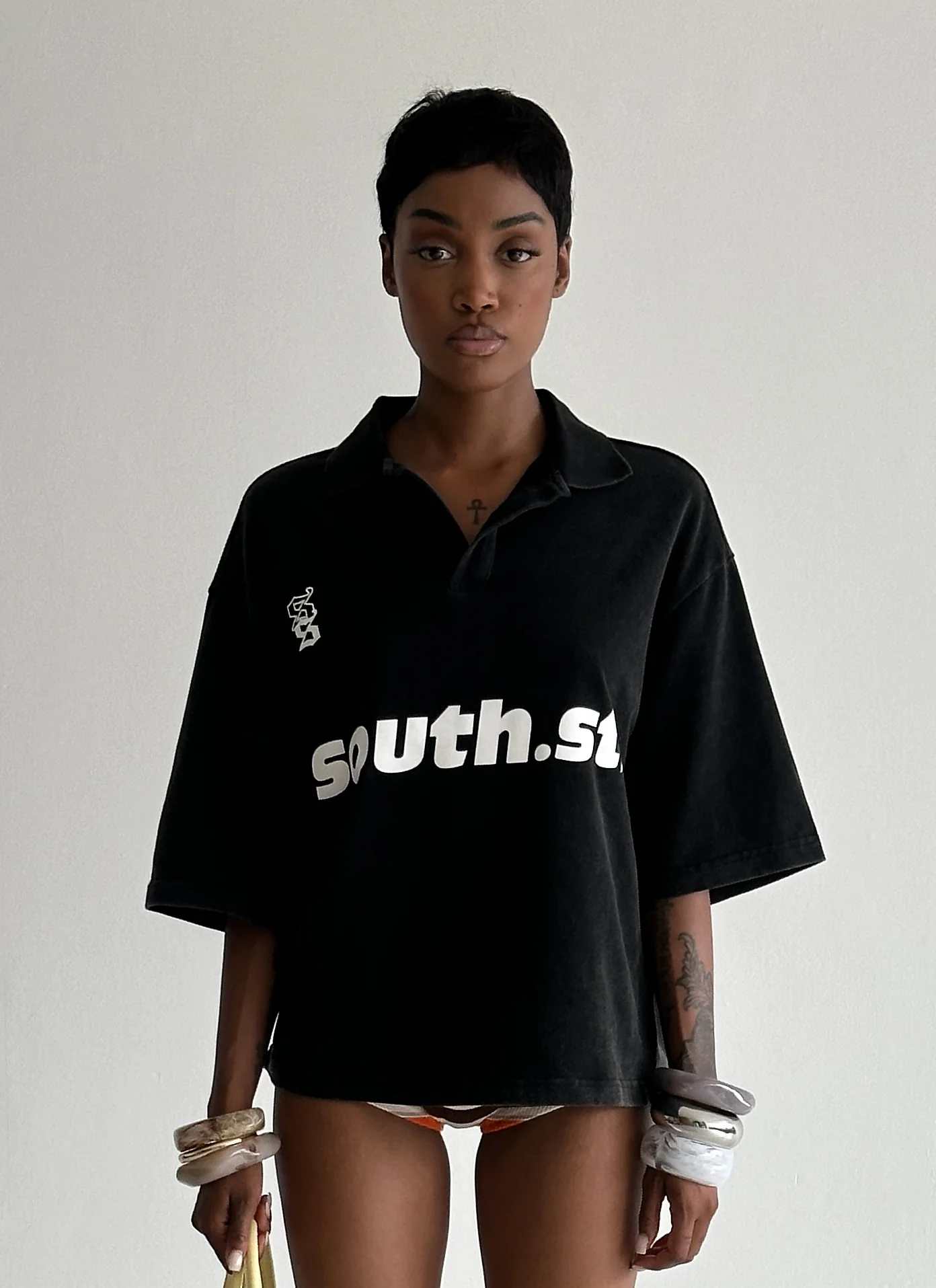 SST POLO - Washed Black - Image 10