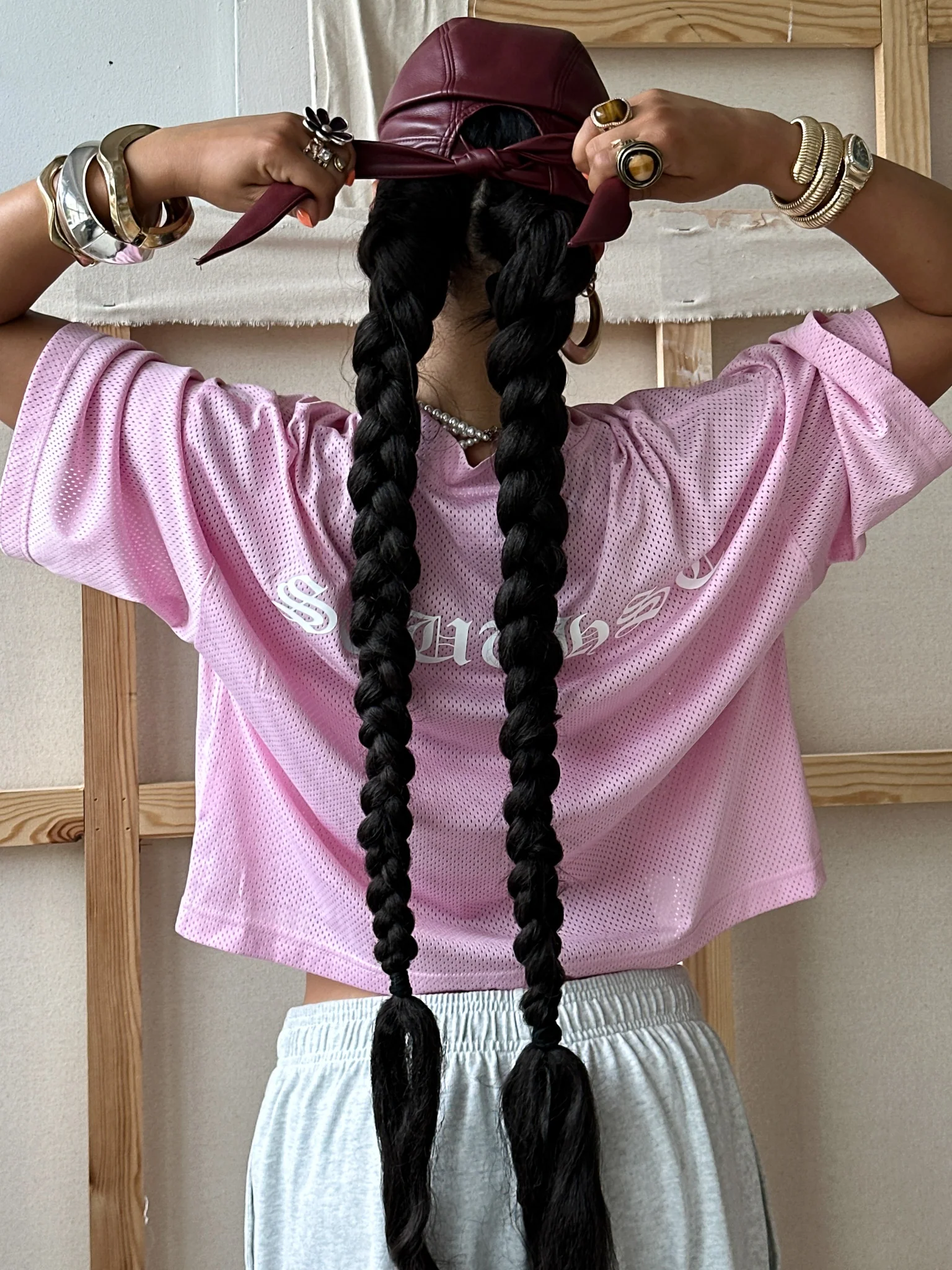 SST SKULL CAP - Wine - Image 7