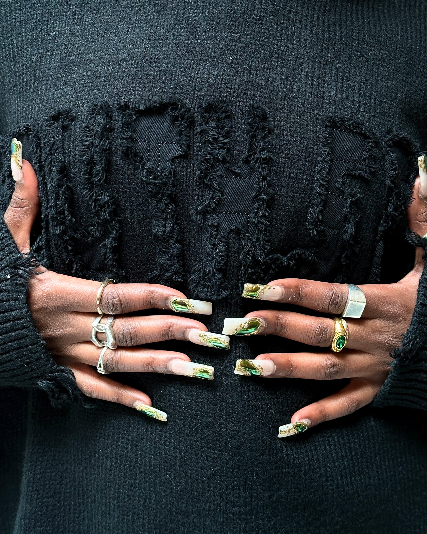 UPLOAD KNIT HOODY - Image 6