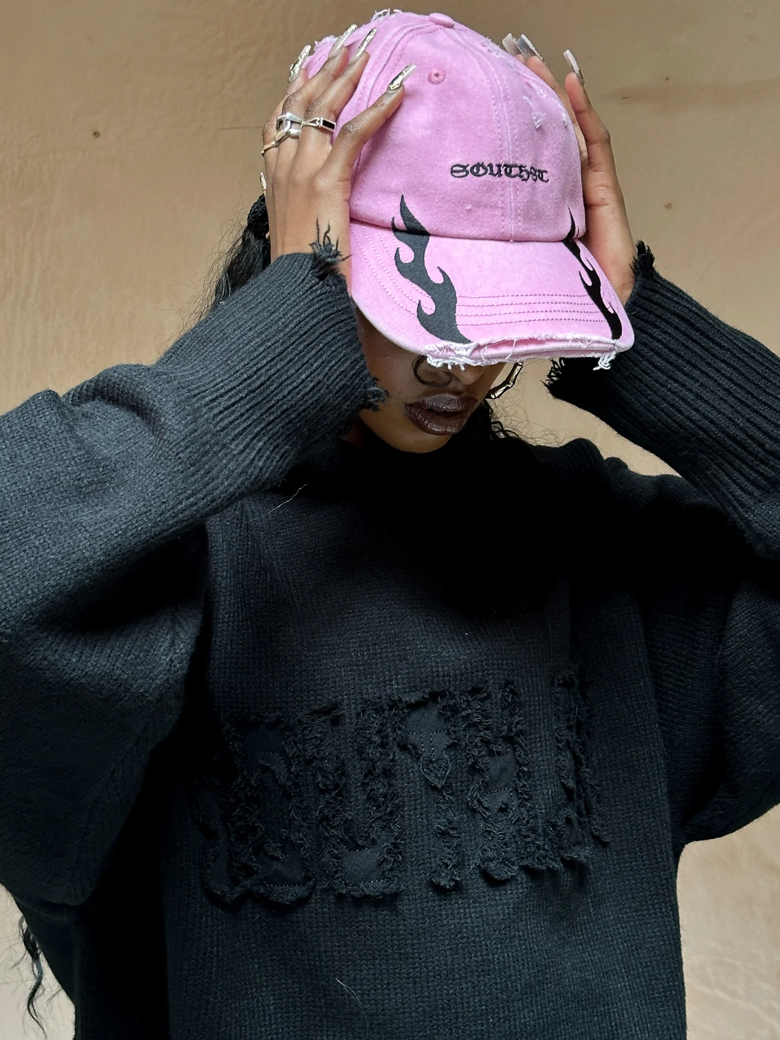 UPLOAD KNIT HOODY - Image 7